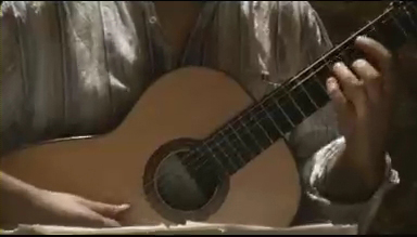 Manuel Esteban a la guitarra