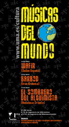 El Sombrero del Alquimista en el Festival de Músicas del Mundo de la Universidad de Málaga 14-5-2009 El Sombrero del Alquimista en el Festival de Músicas del Mundo de la Universidad de Málaga 2009